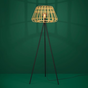 Eglo - Stojeća lampa 1xE27/40W/230V bambus