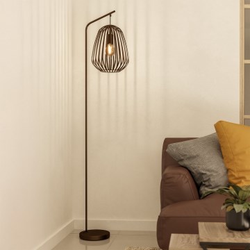 Eglo - Stojeća lampa 1xE27/40W/230V bronzana