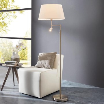 Eglo - Stojeća lampa 1xE27/60W + LED/2,1W