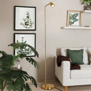 Eglo - Stojeća lampa 1xGU10/5W/230V zlatna