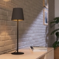 Eglo - Stona lampa 1xE14/40W/230V crna/braon