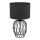 Eglo - Stona lampa 1xE27/40W/230V crna