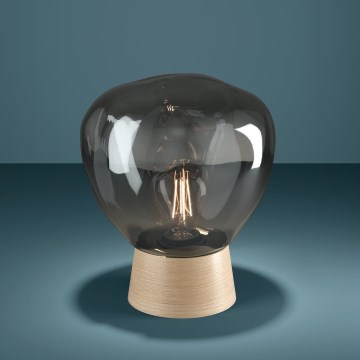 Eglo - Stona lampa 1xE27/40W/230V dimljena