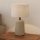 Eglo - Stona lampa 1xE27/40W/230V krem boje