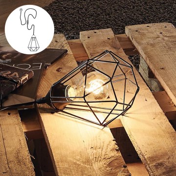 Eglo - Stona lampa za utičnicu 1xE27/60W/230V