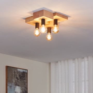 Eglo - Stropna svetiljka 4xE27/40W/230V