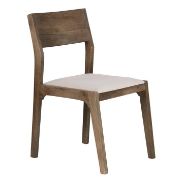 Eglo - Trpezarijska stolica 84x55 cm braon/krem