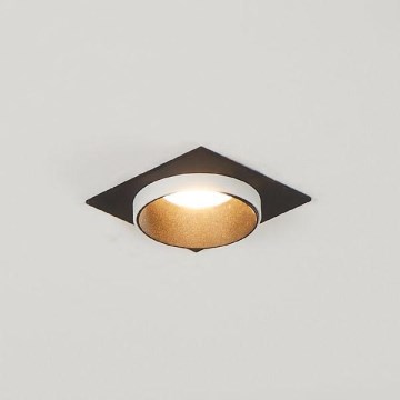 Eglo - Ugradna svetiljka 1xGU10/35W/230V crna