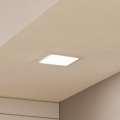 Eglo - Ugradno LED plafonsko svetlo LED/10,5W/230V 16,6x16,6 cm
