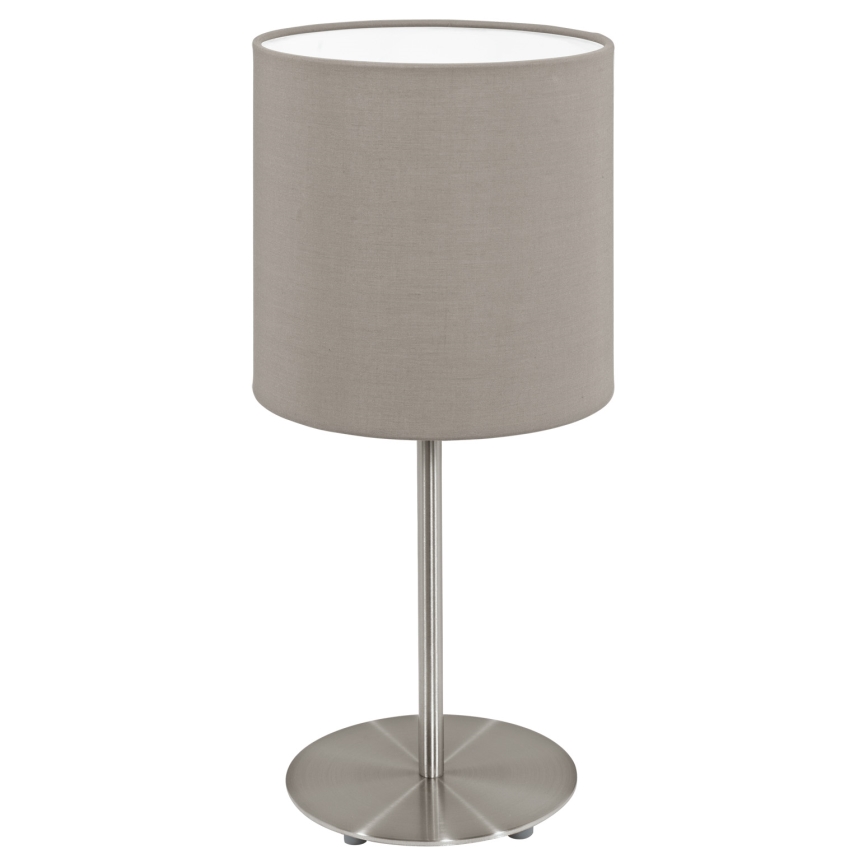 Eglo - Zamenski abažur za stonu lampu PASTERI, siva, prečnik 14,7 cm