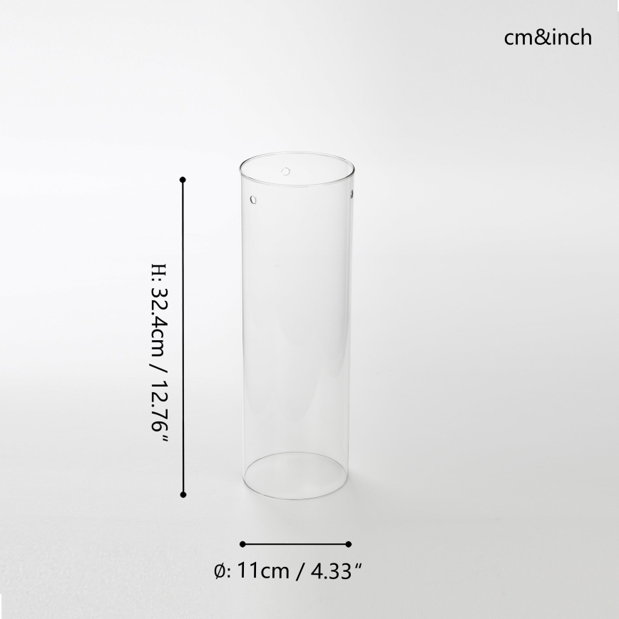 Eglo - Zamensko spoljašnje staklo za luster PINTO, prečnika 11 cm