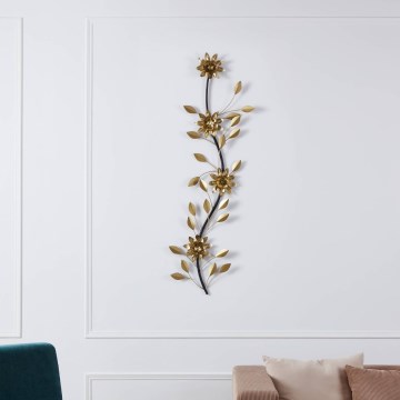 Eglo - Zidna dekoracija 98,5x30 cm zlatna