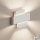 Eglo - Zidna lampa 1xE27/40W/230V bela