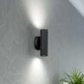 Eglo - Zidna lampa 2xGU10/5W/230V crna