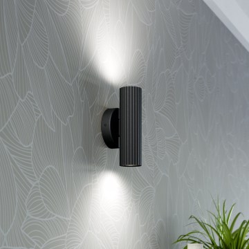 Eglo - Zidna lampa 2xGU10/5W/230V crna