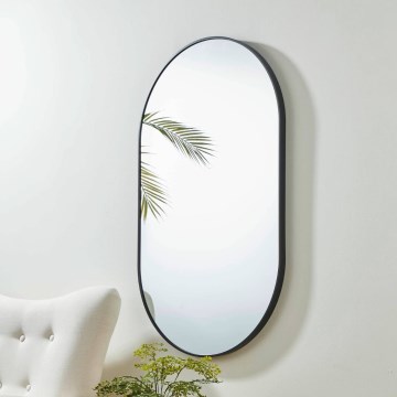 Eglo - Zidno ogledalo 100x60 cm crno