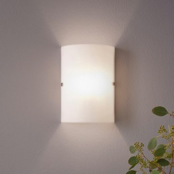 EGLO - Zidno svetlo 1xE14/60W belo