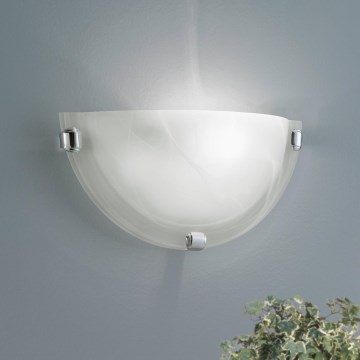 Eglo - Zidno svetlo 1xE27/60W/230V alabastersko staklo