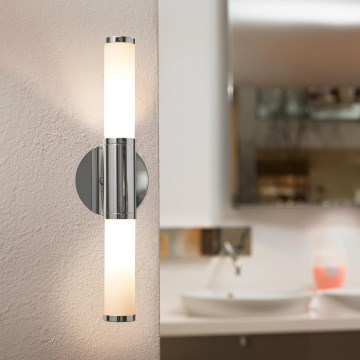 Eglo - Zidno svetlo za kupatilo 2xE14/40W/230V IP44
