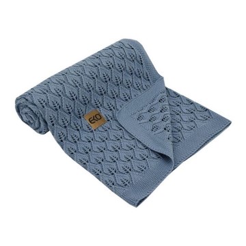 EKO - Bambusovo ćebe ROSE 80x100 cm plavo