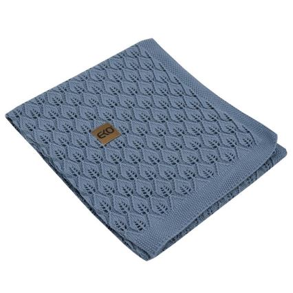 EKO - Bambusovo ćebe ROSE 80x100 cm plavo