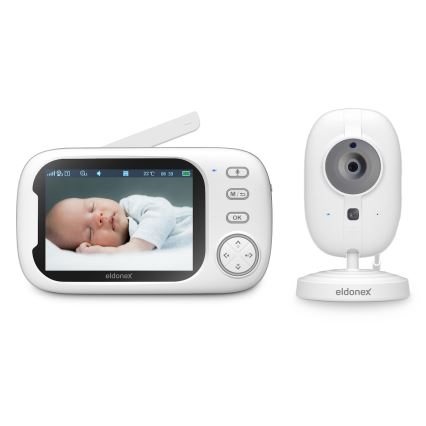 ELDONEX EBM-1010-WH - Video bebi-fon sa monitorom 5V/2000 mAh