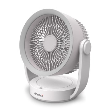 ELDONEX ESF-1010-WH - Punjivi stoni ventilator 9W/5V 4000 mAh beo