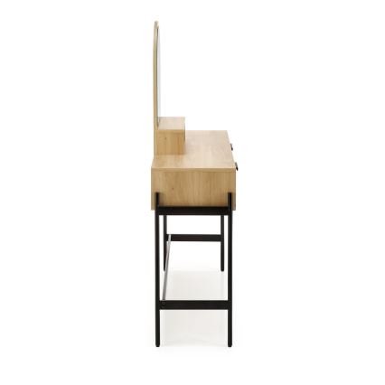 Elegantni toaletni stočić CARMEN 136x104 cm bež/crna