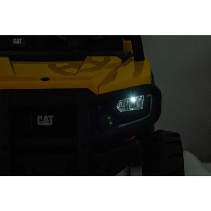 Električni autić CAT 60W/7500 mAh žuto/crni + daljinsko upravljanje