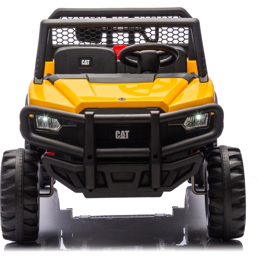 Električni autić CAT 60W/7500 mAh žuto/crni + daljinsko upravljanje