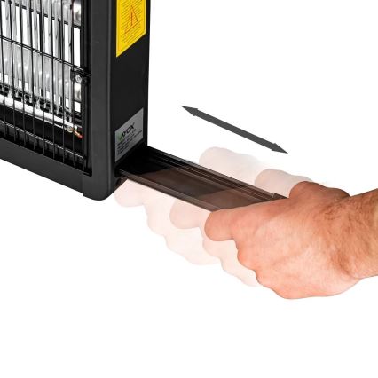 Električni lapač insekata 2x20W/230V za površinu do 180 m²