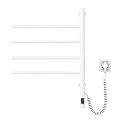 Električni okretni sušač za peškire sa termostatom ARABESQUE 60W 65x49 cm, bela