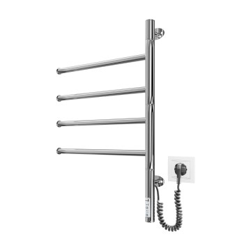 Električni okretni sušač za peškire VEER 50W/230V 60x44,5 cm, nerđajući čelik/sjajni hrom