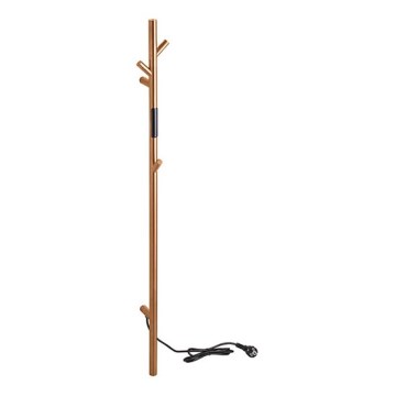 Električni šipkasti sušač peškira 118 cm 30W u boji bakra