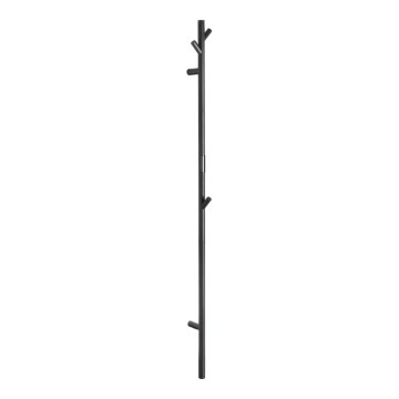 Električni šipkasti sušač peškira 172 cm, 46 W, crni
