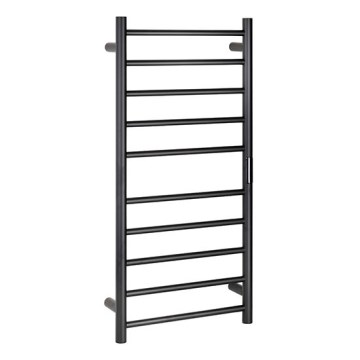 Električni sušač peškira 45x96 cm 130W nerđajući čelik/crna