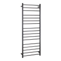 Električni sušač peškira 60 x 168 cm, 285 W, inox/crna