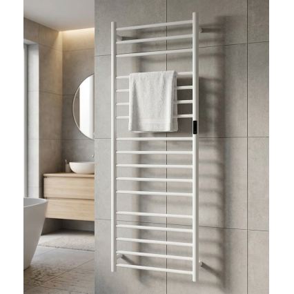 Električni sušač peškira 60x168 cm 285W inox/bela