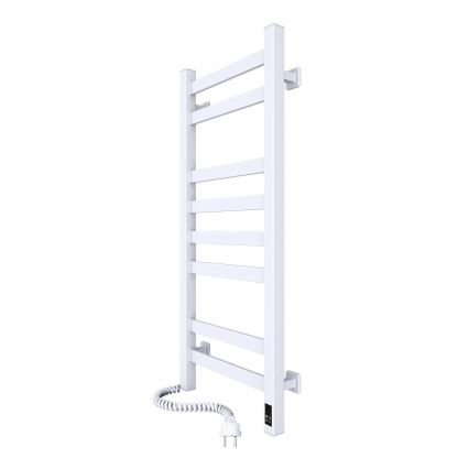 Električni sušač peškira sa termostatom AVANGARD 105W 80x36 cm  beli levi