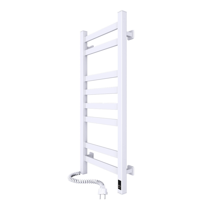 Električni sušač peškira sa termostatom AVANGARD 105W 80x36 cm  beli levi