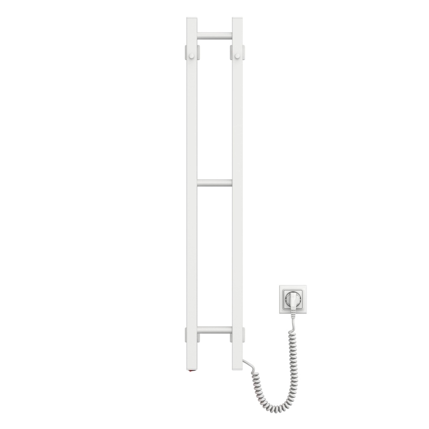 Električni sušač peškira SILOUETTE 187W/230V 101,1 cm IP44, beli, desni, pravougaoni