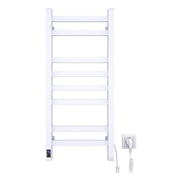 Električni sušač za peškire sa termostatom AVANGARD 105W 80x36 cm, beli, desni