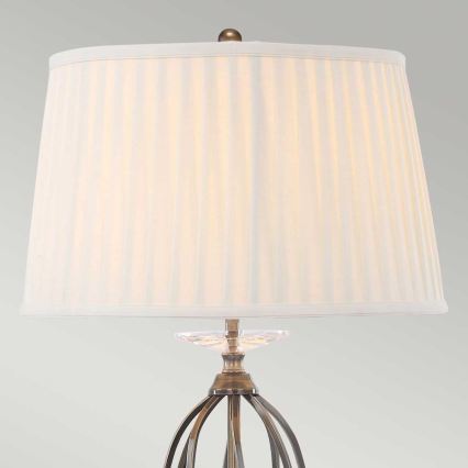 Elstead - Stona lampa AEGEAN 1xE27/60W/230V brončana