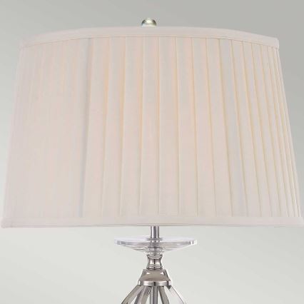 Elstead - Stona lampa AEGEAN 1xE27/60W/230V polirani hrom