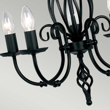 Elstead - Luster na lancu ARTISAN 5xE14/60W/230V