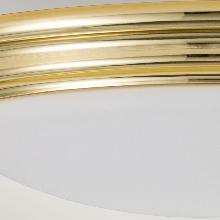 Elstead - LED plafonsko svetlo za kupatilo BROMPTON 1xGX53/5,7W/230V IP44 zlatna