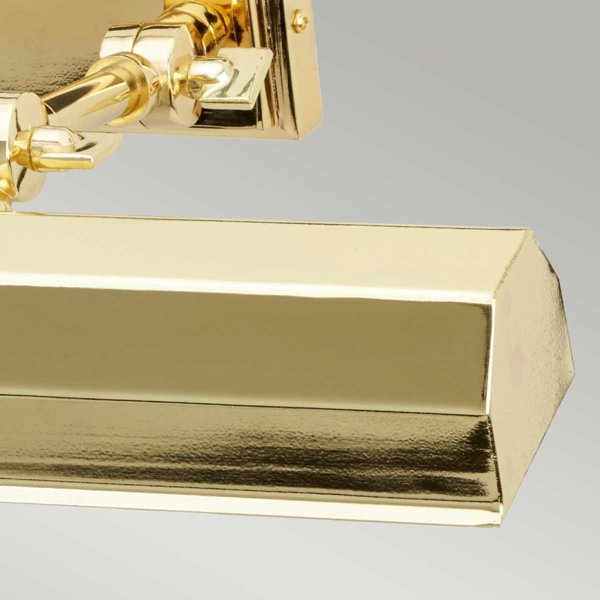 Elstead - Lampa za slike CHAWTON 2xE14/40W/230V zlatna