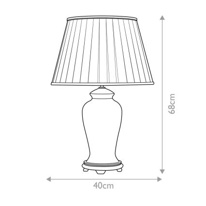 Elstead - Stona lampa DATAI 1xE27/60W/230V