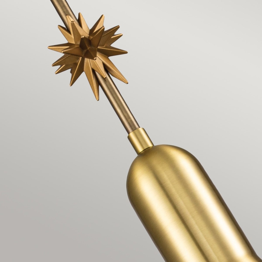 Elstead - Viseći luster ETOILE 1xE27/60W/230V, prečnik 13,3 cm, zlatna