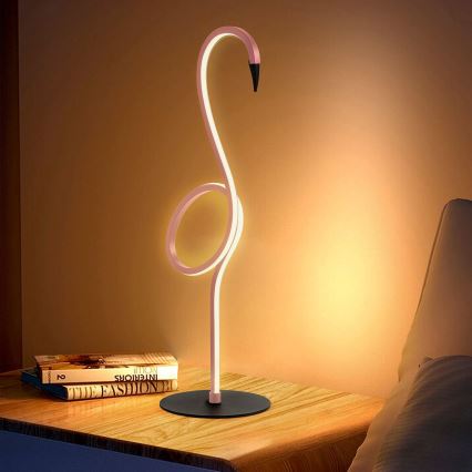 Elstead - LED stona lampa FLAMINGO LED/6W/230V 3000K ružičasta